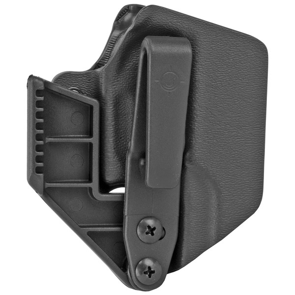 Mission First Tactical Minimalist, Inside Waistband Holster, Ambidextrous, Fits Sig P320, Black Kydex, Includes 1.5" Belt Attachment H2SG320AIWBM