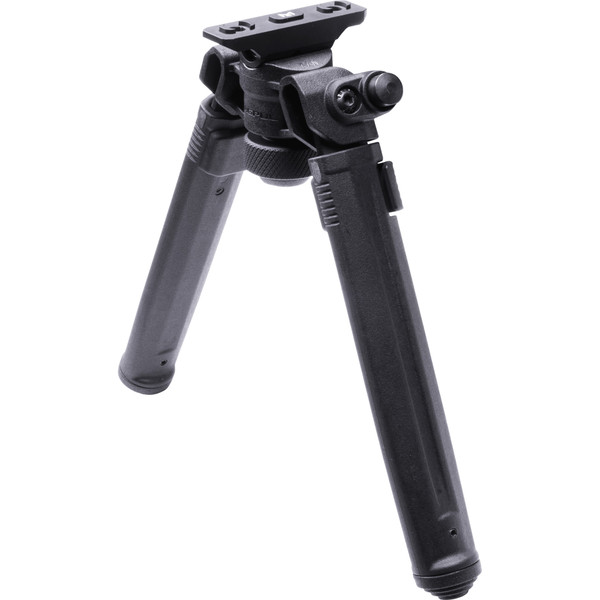 Magpul Industries Bipod, Hard Anodized 6061 T-6 Aluminum, Fits M-LOK Rails, 6.3"-10.3" Length, Weight 11oz, Black MAG933-BLK