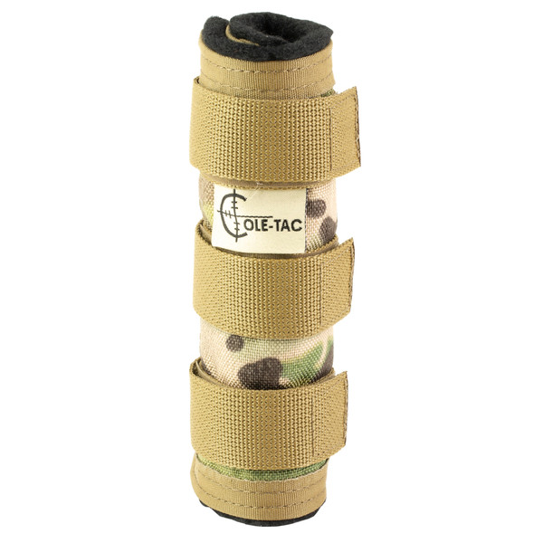 Cole-TAC Metal Python, Suppressor Cover, 6", Multicam, Fits 1-2" Suppressors MP103