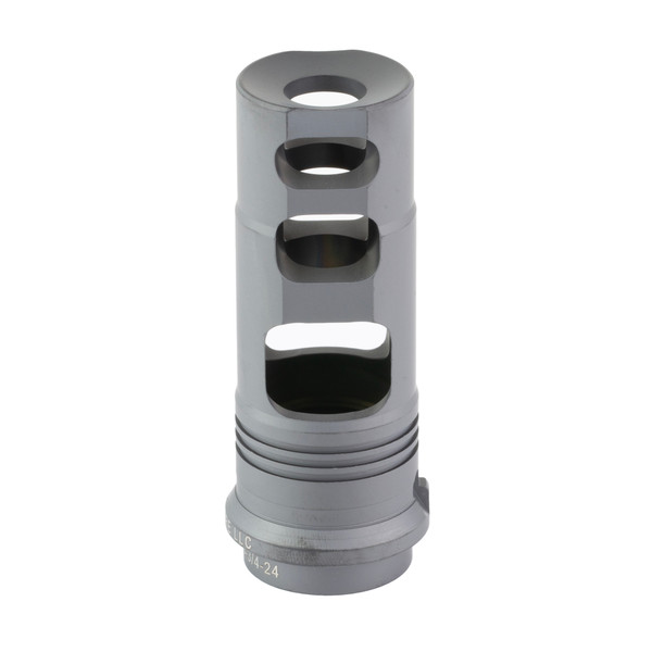 Surefire SOCOM Muzzle Brake, Suppressor Adapter, 408 Cheyenne Tactical, 3/8X24, Black SFMB-408-3-4-24