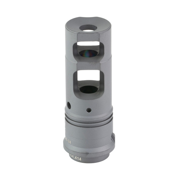 Surefire SOCOM Muzzle Brake, Suppressor Adapter, 6MM/6.8SPC, 5/8X24, Black SFMB-68-5-8-24