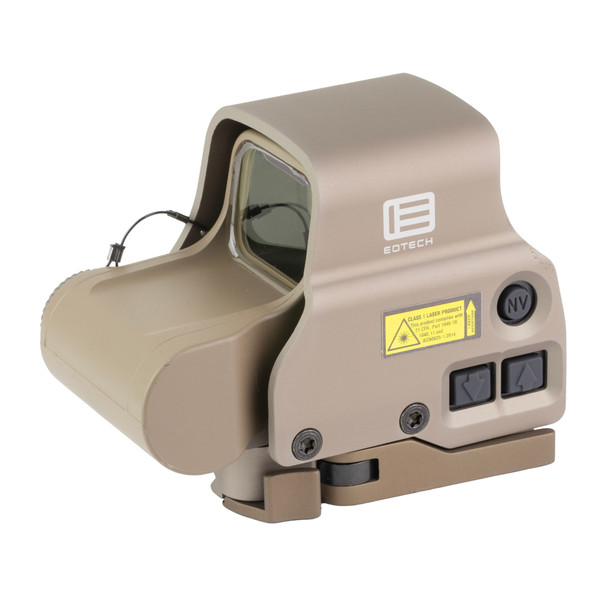 EOTECH EXPS3 DCR, Holographic Sight, Danger Close Reticle with 1 MOA Dot, 1" Weaver or MIL-STD 1913 Rail Mount, Night Vision Compatible, Tan Finish EXPS3-DCRTAN