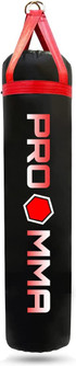  PRO MMA 100LB Heavy Punching Kicking Bag Black/Red