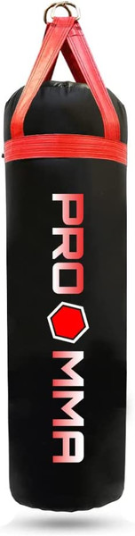 PRO MMA 80LB Heavy Punching Kicking Bag Black/Gray