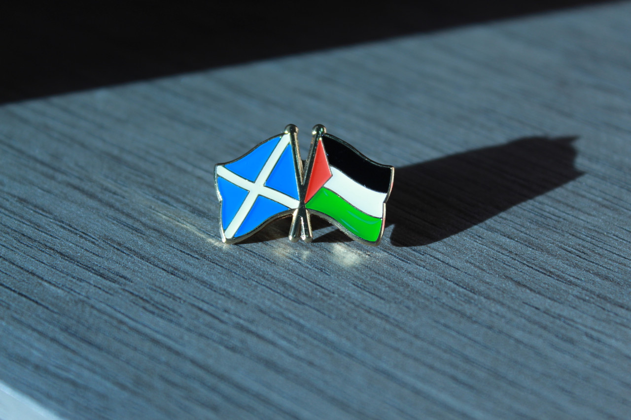 Scottish Solidarity with Palestine Badge - Calton Books (SP) Ltd