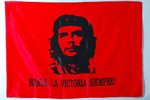Che Guevara red flag Che Guevara red flag