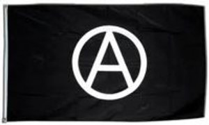 Anarchy/Anarchist polyester flag size 5 x 3 Anarchy/Anarchist polyester flag size 5 x 3
