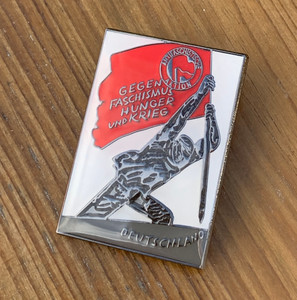 Against Fascism and War enamel Badge Against Fascism and War enamel Badge