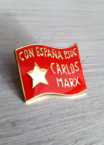Reproduction from the Spanish civil war, this time the red flag of the PSUC. Reproduction from the Spanish civil war, this time the red flag of the PSUC.