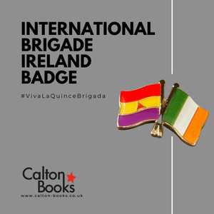 International Brigade Ireland solidarity enamel badge International Brigade Ireland solidarity enamel badge