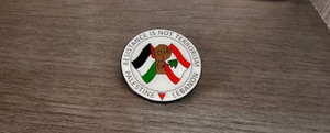 Palestine Lebanon Resistance enamel badge SIZE 30 MM