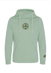 Voluntarios Internacionales de la Libertad dusky green hoody