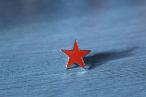 Red Star - Socialist (Five Point) Badge Red Star - Socialist (Five Point) Badge
