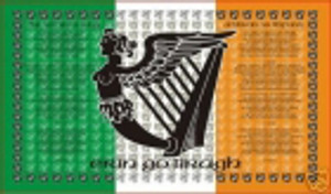 The Soldier's Song tricolour 5 feet x 3 feet. The Soldier's Song tricolour 5 feet x 3 feet.