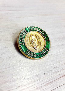 James Connolly 3D enamel badge James Connolly 3D enamel badge