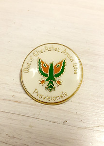 Phoenix - Out of the Ashes - Provisionals Enamel Badge Phoenix - Out of the Ashes - Provisionals Enamel Badge