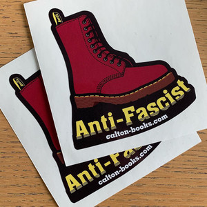 Doc Marten antifascist vinyl stickers Doc Marten antifascist vinyl stickers