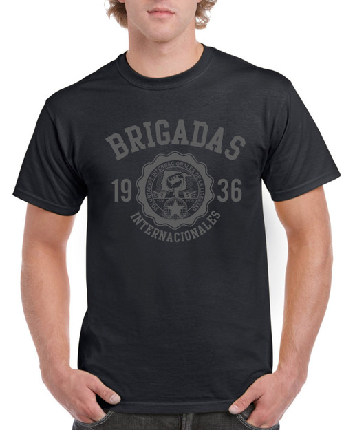 Brigadas Internacionales 1936 black t-shirt Brigadas Internacionales 1936 black t-shirt