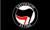 Anti Fascist Action black flag

size 8 feet x 5 feet