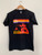 International Brigade black t-shirt four colour print