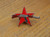 Red star resistance enamel badge Red star resistance enamel badge