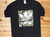 ANTIFA camo black t-shirthand screen printed