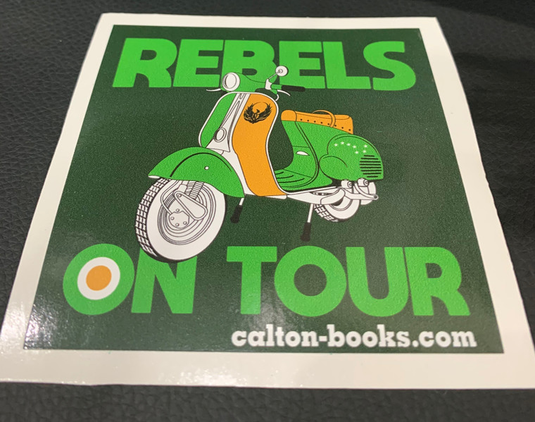 REBELS ON TOUR 20 VINYL STICKERS