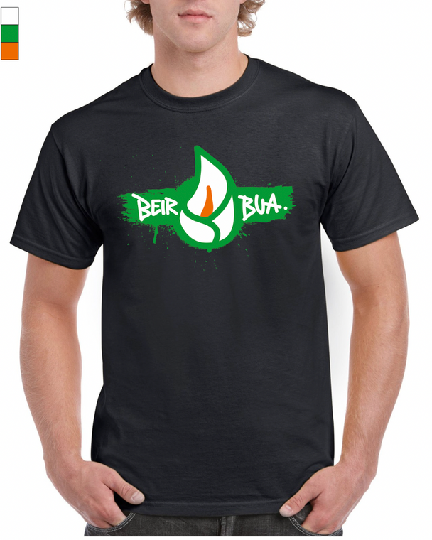 BEIR BUA Easter Lily black t-shirt