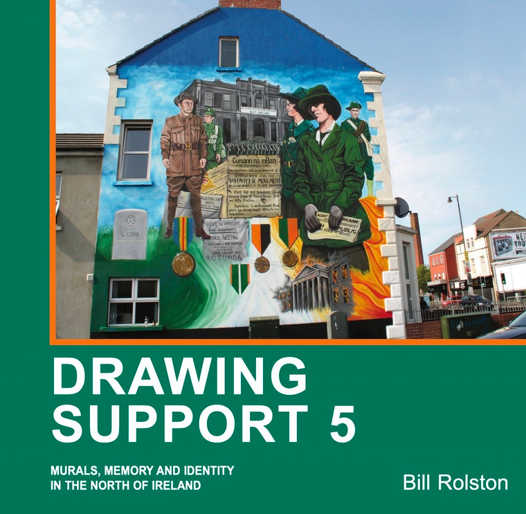 The murals in Drawing Support 5 were painted between 2013 and 2021. This period almost perfectly coincides with what has been termed the ‘decade of centenaries’. 
