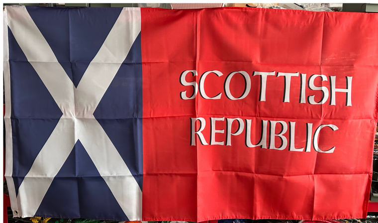 Giant Scottish Republic 8 x 5 flag