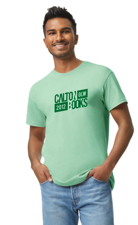 Calton Books mint green t-shirt