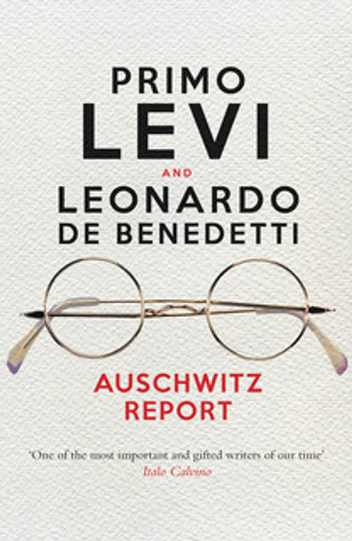 Auschwitz Report
by Leonardo De Benedetti and Primo Levi
Edited by Robert S. C. Gordon
Translated by Judith Woolf