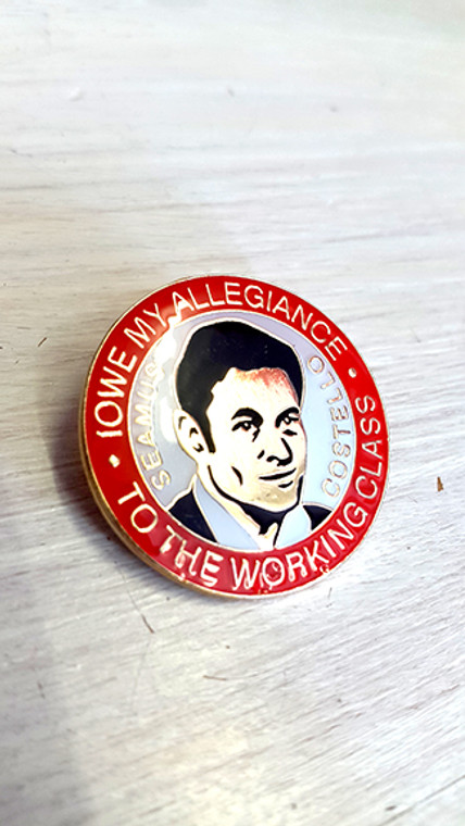 Seamus Costello enamel badge