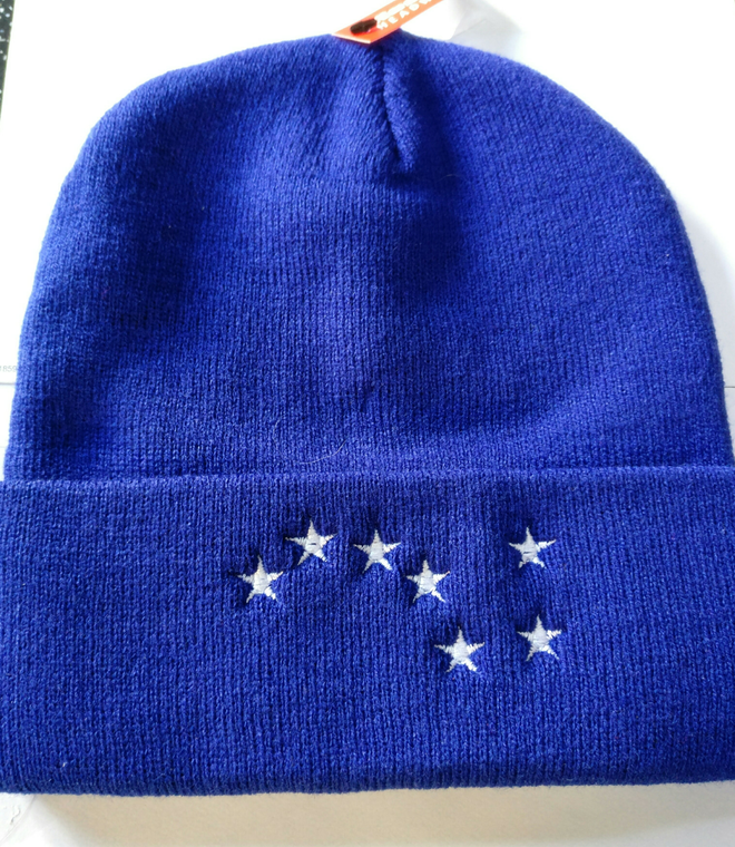 Starry Plough blue beanie hat