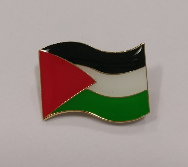 Palestinian Flag enamel badge - Calton Books (SP) Ltd