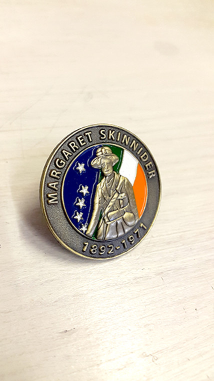 Margaret Skinnider 3D badge