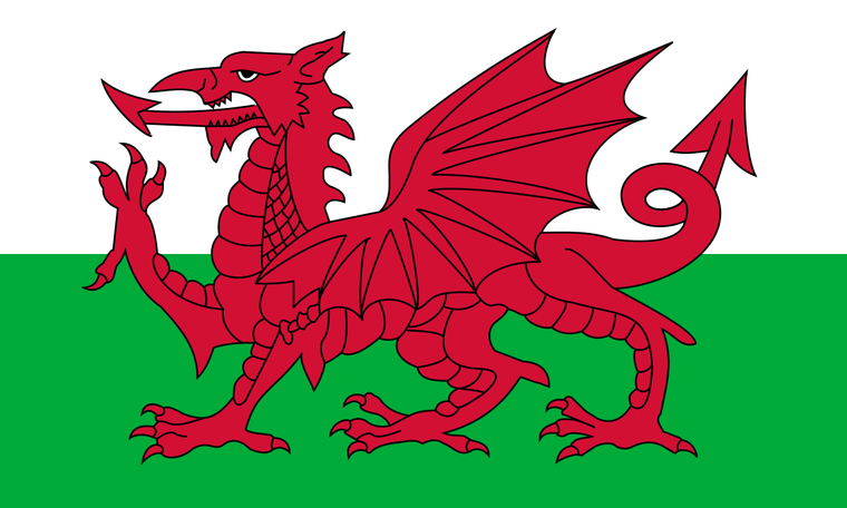 Wales flag 5 feet x 3 feet