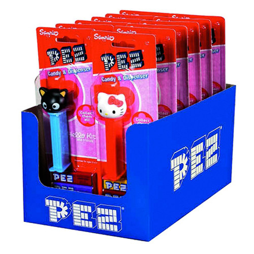 Pez Hello Kitty Blister Card 0.87 Ounce 12 Count