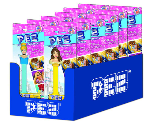 Pez Disney Princess Assortment Blister Card 0.87 Ounce 12 Count