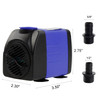 50-1450 GPH Aquarium Fish Tank Fountain Submersible Water Pump