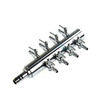 AQUANEAT 8 Way Aquarium Control Valve, Fish Tank Air Valve, Air Flow Distributor Splitter for Air Pump