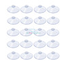AQUANEAT 2000pcs Suction Cups without Hooks 1.8 Inch Clear Sucker Pads