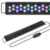 AQUANEAT LED Aquarium Light with Timer for 12 24 20 30 36 48 Inch Fish Tank, Full Spectrum, Adjustable Brightness, Daylight Moonlight
