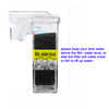 AQUANEAT Aquarium Filter HOB Power Filter 3/5 Gallon Small Fish Tank Filter