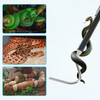 AQUANEAT Reptile Snake Hook, 26inch Extendable Stainless Steel Snake Stick