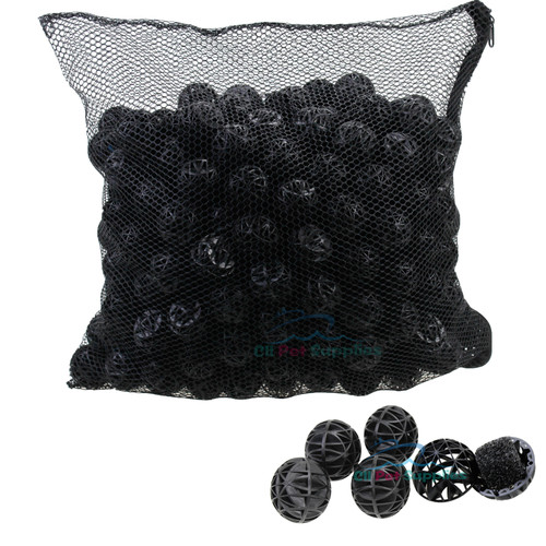 AQUANEAT Bio Balls 1.4” Kio Pond Aquarium Fish Tank Free Filter Media Bag 300pcs