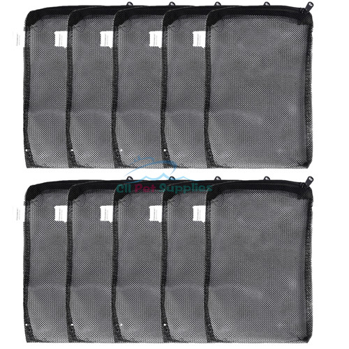 AQUANEAT Aquarium Filter Media Bags Fish Tank Mesh Media Bags 10PCS