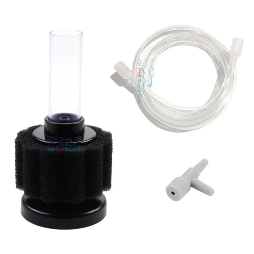 AQUANEAT Mini Sponge Filter up to 3 Gal with Airline Tubing
