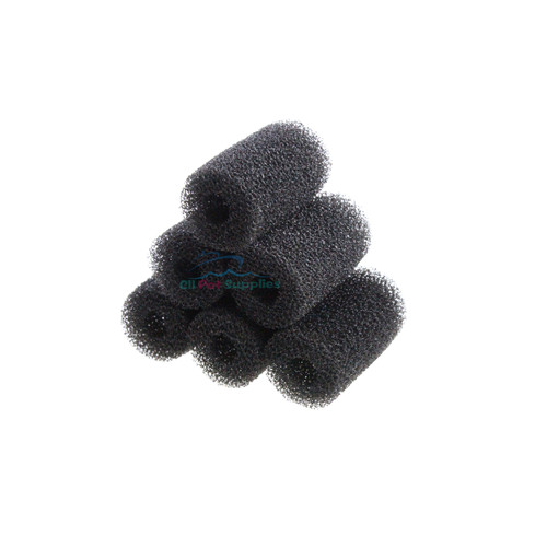 6-Pack Pre-Filter Sponge for Aquarium Fish Tank Filter Replacement Foam Cover