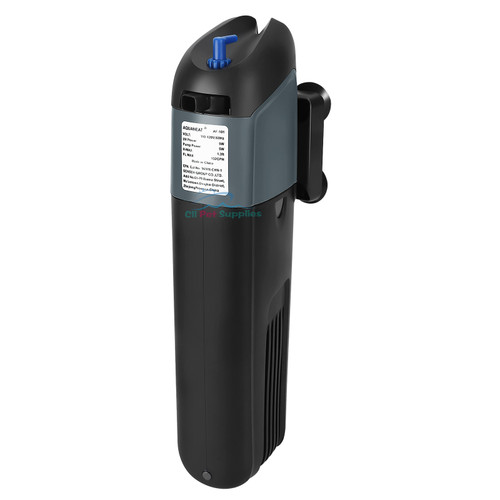 AQUANEAT Aquarium 5W UV Sterilizer Submersible Pump Filter for 40 Gal Fish Tank